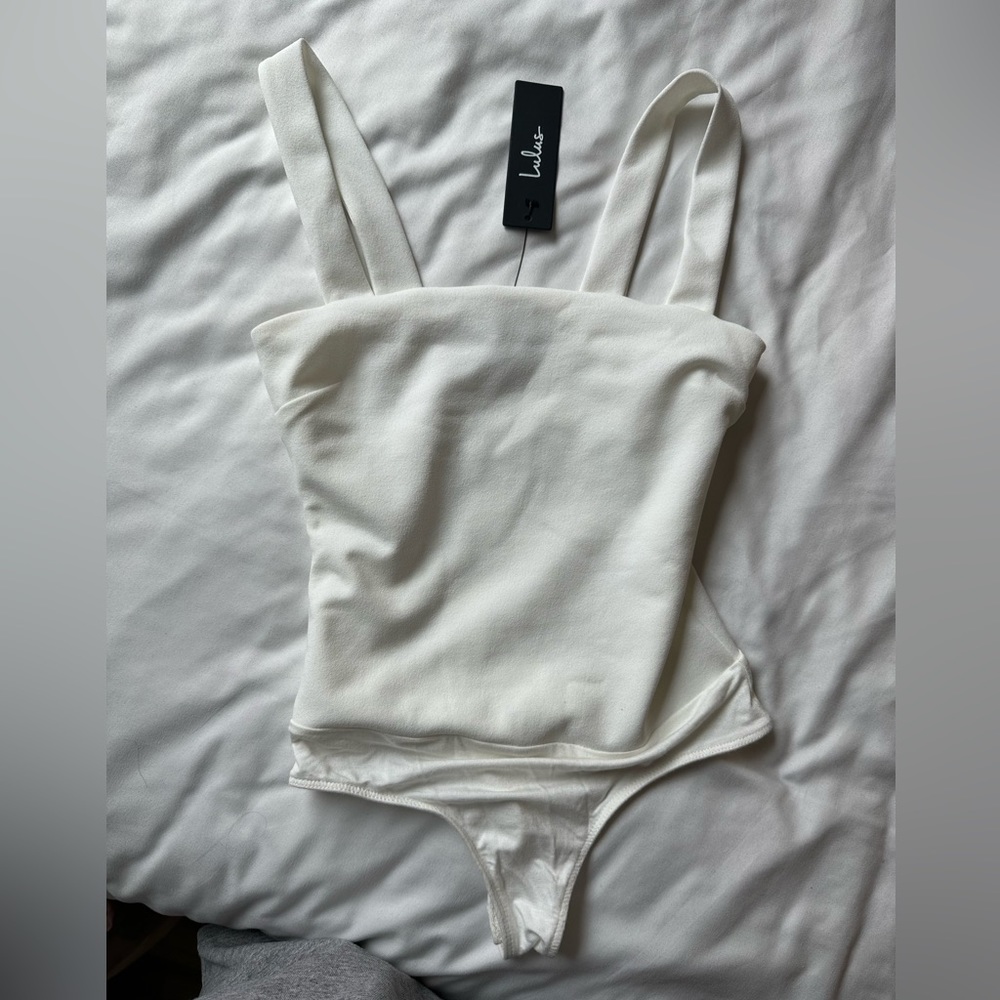 Lulu’s White Bodysuit